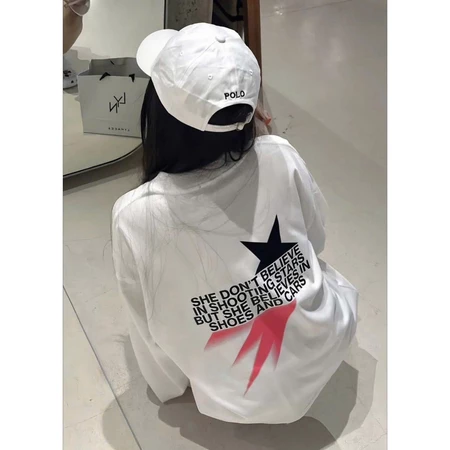 Longtee áo thun tay dài shooting star